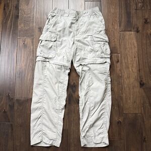 Columbia Titanium Convertible Cargo Pants Women Small Stone Packable Zip Off Leg